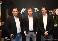 Micha Groothuizen, Rick van Vliet and Leon van der Voort, Levoplant. They presented the new concept Hadithi that they also introduced at this fair.